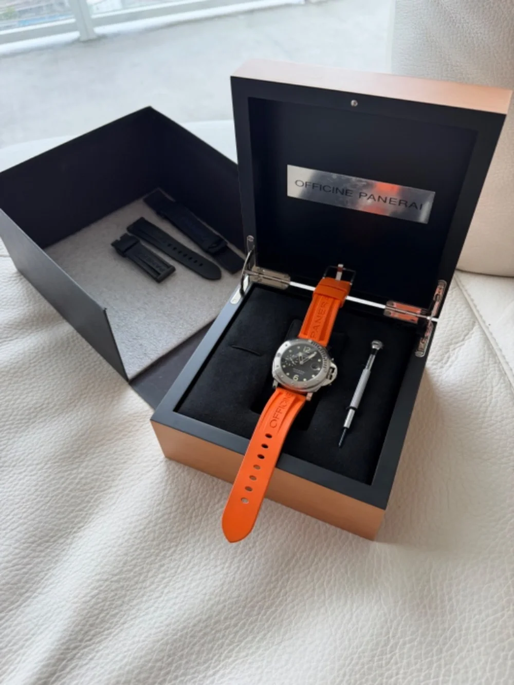 🧡 Officine Panerai Luminor Submersible 1950 3 Days Automatic - PAM 00682 🧡